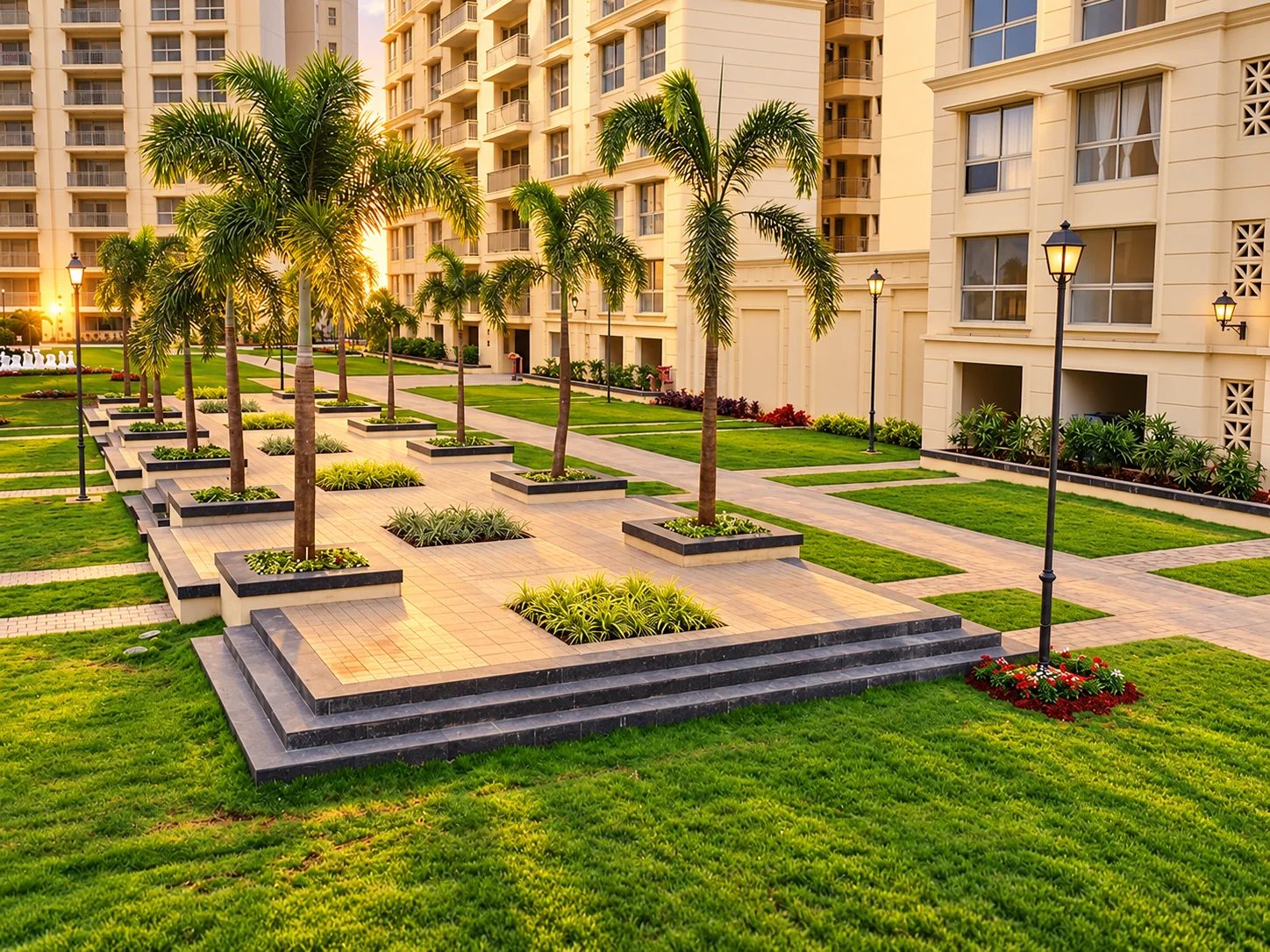 Existing residential environment within Fortune City